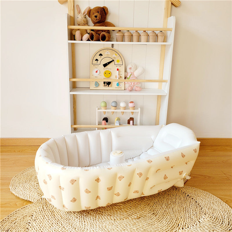 Inflatable Baby Tub for Comfort and Easy Bath Time