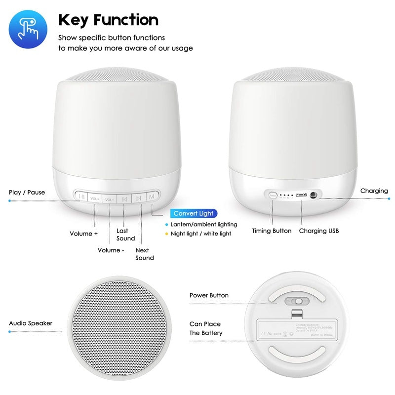 Baby Sleep Sound Machine for Calm and Cozy Nights
