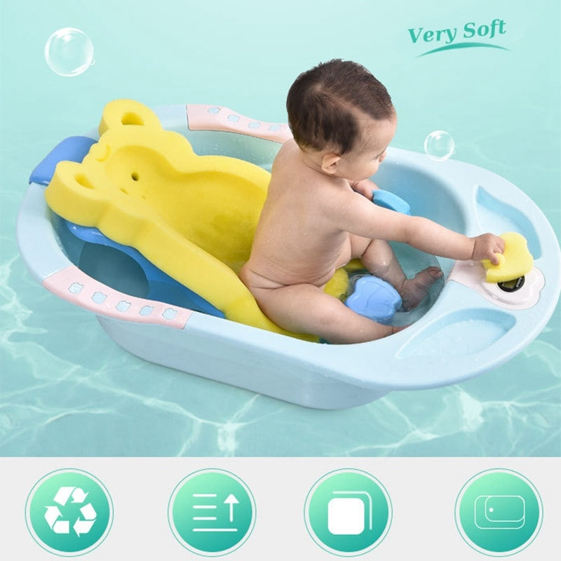 Safe Non-Slip Baby Bath Mat for Stress-Free Bathing