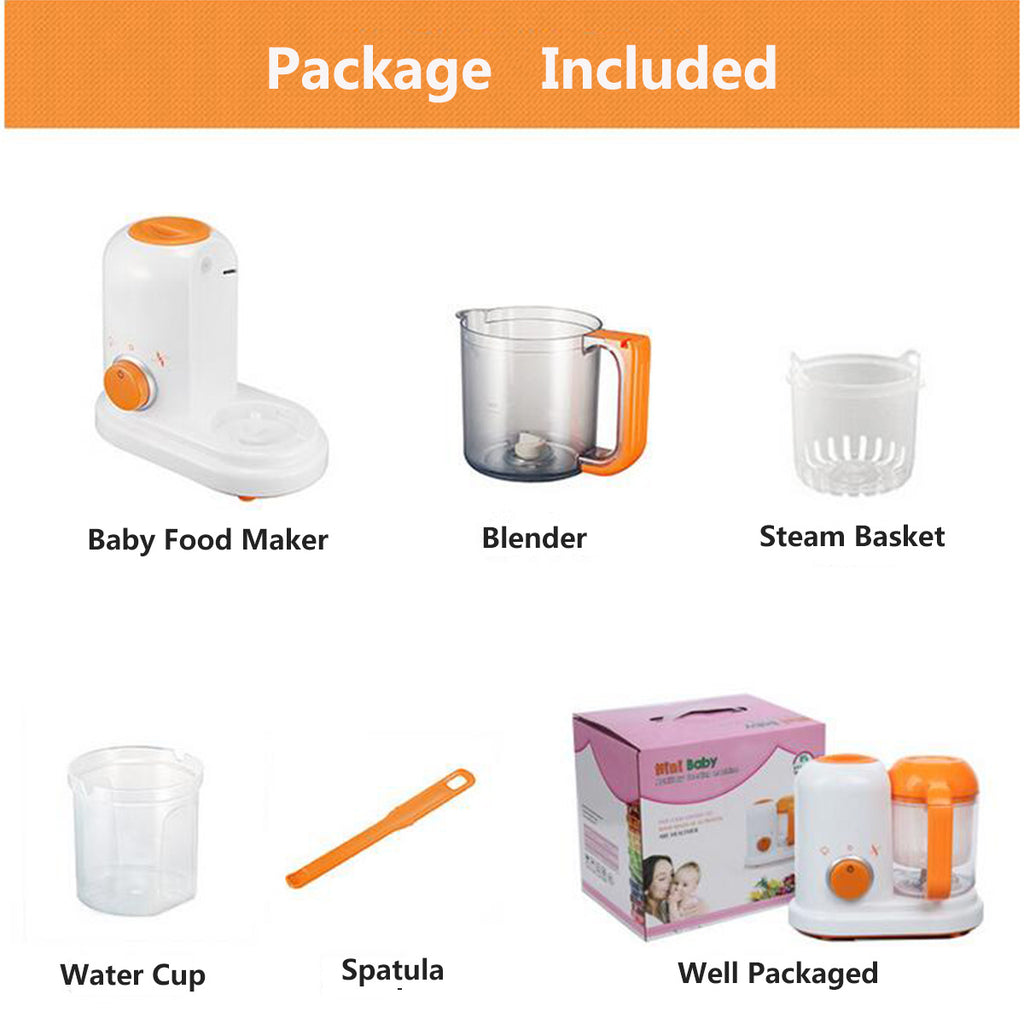 All-in-One Baby Food Processor for Happy Feeding