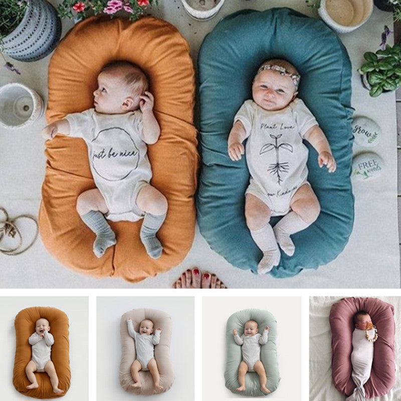 Soft Infant Travel Nest for Snuggly Sleep Anywhere