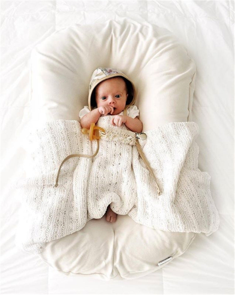 Soft Infant Travel Nest for Snuggly Sleep Anywhere